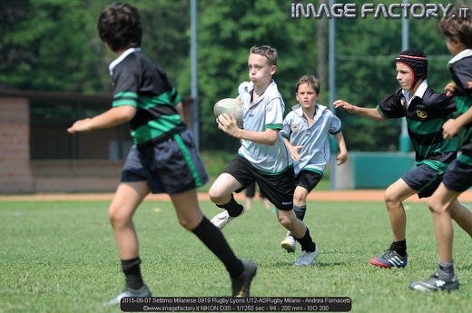 2015-06-07 Settimo Milanese 0919 Rugby Lyons U12-ASRugby Milano - Andrea Fornasetti